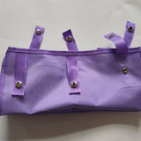 Maxbell Rollator Bag Under Seat Walker Underseat Replacement Basket for Travel Books Purple