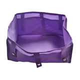 Maxbell Rollator Bag Under Seat Walker Underseat Replacement Basket for Travel Books Purple
