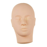 Maxbell Lash Mannequin Head Soft Touch Model Head Model for Makeup Grafting Beginner