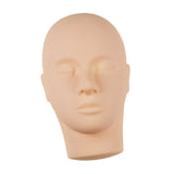 Maxbell Lash Mannequin Head Soft Touch Model Head Model for Makeup Grafting Beginner