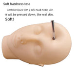 Maxbell Lash Mannequin Head Soft Touch Model Head Model for Makeup Grafting Beginner