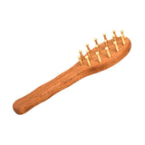 Maxbell Wooden Massage Comb Men Multi Functional Gifts Lightweight Hair Gua Sha Comb