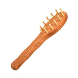 Maxbell Wooden Massage Comb Men Multi Functional Gifts Lightweight Hair Gua Sha Comb