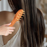 Maxbell Wooden Massage Comb Men Multi Functional Gifts Lightweight Hair Gua Sha Comb