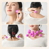 Maxbell 4x Facial Cupping Set Vacuum Suction Professional Facial Cupping Therapy Set Purple