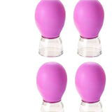Maxbell 4x Facial Cupping Set Vacuum Suction Professional Facial Cupping Therapy Set Purple