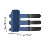 Maxbell Trigger Finger Splint Finger Brace Support for Women Teenagers Pinky Blue