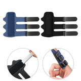 Maxbell Trigger Finger Splint Finger Brace Support for Women Teenagers Pinky Blue