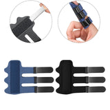 Maxbell Trigger Finger Splint Finger Brace Support for Women Teenagers Pinky Blue