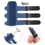 Maxbell Trigger Finger Splint Finger Brace Support for Women Teenagers Pinky Blue