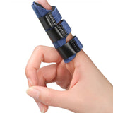Maxbell Trigger Finger Splint Finger Brace Support for Women Teenagers Pinky Blue