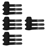 Maxbell Trigger Finger Splint Finger Brace Support for Women Teenagers Pinky Black