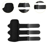 Maxbell Trigger Finger Splint Finger Brace Support for Women Teenagers Pinky Black