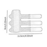 Maxbell Trigger Finger Splint Finger Brace Support for Women Teenagers Pinky Black