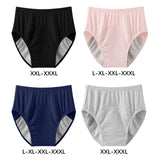 Maxbell Adult Diaper Incontinence Underwear Cotton Underpants for Seniors Old People Pink L