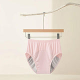 Maxbell Adult Diaper Incontinence Underwear Cotton Underpants for Seniors Old People Pink L
