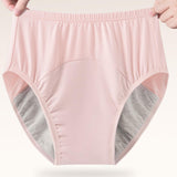 Maxbell Adult Diaper Incontinence Underwear Cotton Underpants for Seniors Old People Pink XL
