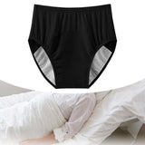 Maxbell Adult Diaper Incontinence Underwear Cotton Underpants for Seniors Old People Black XXL