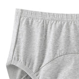 Maxbell Adult Diaper Incontinence Underwear Cotton Underpants for Seniors Old People Gray XXL
