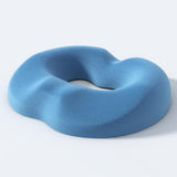 Maxbell Donut Pillow Men/Women Breathable Donut Seat Cushion for Sitting Home Office Blue