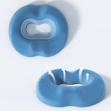 Maxbell Donut Pillow Men/Women Breathable Donut Seat Cushion for Sitting Home Office Blue
