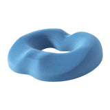 Maxbell Donut Pillow Men/Women Breathable Donut Seat Cushion for Sitting Home Office Blue