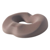 Maxbell Donut Pillow Men/Women Breathable Donut Seat Cushion for Sitting Home Office Brown