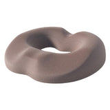 Maxbell Donut Pillow Men/Women Breathable Donut Seat Cushion for Sitting Home Office Brown