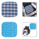 Maxbell Wheelchair Cushion Non Slip 18 inch Accessories for Seniors Elderly Patients Grid