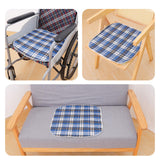 Maxbell Wheelchair Cushion Non Slip 18 inch Accessories for Seniors Elderly Patients Grid