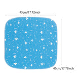 Maxbell Wheelchair Cushion Non Slip 18 inch Accessories for Seniors Elderly Patients Flower