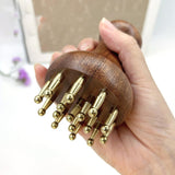 Maxbell Head Scalp Gua Sha Massager Home for Massage Oil Meridians Tool Massage Comb