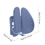 Maxbell Lumbar Support Pillow Lower Back Cushion for Driving Sitting Travel Car