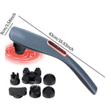 Maxbell Cordless Electric Body Massage Relaxation Handheld Massage for Home Leg Neck