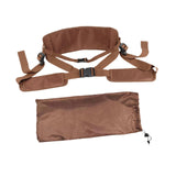 Maxbell Lower Back Support Belt Portable Support for Office Fitness Men Women