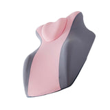 Maxbell Face Down Pillow Versatile Washable Cover Back Support for Sleeping Lounging Pink