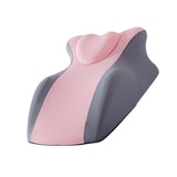 Maxbell Face Down Pillow Versatile Washable Cover Back Support for Sleeping Lounging Pink