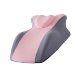 Maxbell Face Down Pillow Versatile Washable Cover Back Support for Sleeping Lounging Pink