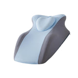 Maxbell Face Down Pillow Versatile Washable Cover Back Support for Sleeping Lounging Blue