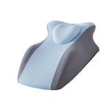 Maxbell Face Down Pillow Versatile Washable Cover Back Support for Sleeping Lounging Blue