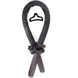 Maxbell Heatless Hair Curling Headband Portable Gift Comfortable Long Hair Curl Wrap Black