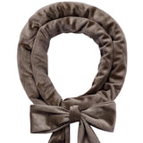 Maxbell Heatless Hair Curling Headband Portable Gift Comfortable Long Hair Curl Wrap Brown