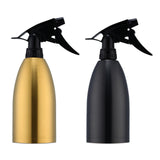 Maxbell Stainless Steel Spraying Bottle 500ml Hand Spray Bottle for Lawn Garden Home Gold