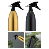 Maxbell Stainless Steel Spraying Bottle 500ml Hand Spray Bottle for Lawn Garden Home Gold