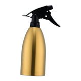 Maxbell Stainless Steel Spraying Bottle 500ml Hand Spray Bottle for Lawn Garden Home Gold