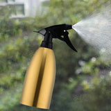 Maxbell Stainless Steel Spraying Bottle 500ml Hand Spray Bottle for Lawn Garden Home Gold
