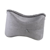 Maxbell Knee Foam Support Pillow Leg Positioner Cushion for Nerves Hip Side Sleeping Grey