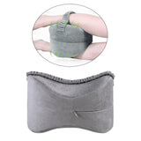 Maxbell Knee Foam Support Pillow Leg Positioner Cushion for Nerves Hip Side Sleeping Grey