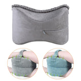 Maxbell Knee Foam Support Pillow Leg Positioner Cushion for Nerves Hip Side Sleeping Grey