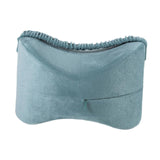 Maxbell Knee Foam Support Pillow Leg Positioner Cushion for Nerves Hip Side Sleeping Blue